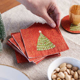 Filigree Trees Paper Napkins (Pack of 20)