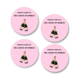 Ceramic Coasters "Tonight's Forecast" (Set of 4)