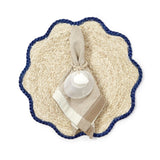 Handwoven Scalloped Edge Placemats (Set of 4)