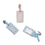 Hydrangea Print Luggage Tags