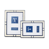 Navy and Cream Photo Frame (Assorted Sizes)