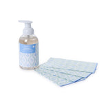 Coral Salt Air Scented Foaming Soap with Guest Towels Set