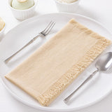 Cotton Linen Napkins (Assorted Colors)