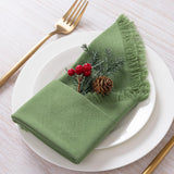 Cotton Linen Napkins (Assorted Colors)