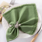 Cotton Linen Napkins (Assorted Colors)