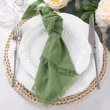 Cotton Linen Napkins (Assorted Colors)