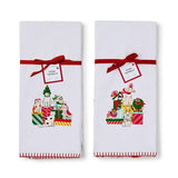 Holiday Pet Set of 2 Dish Towels (Assorted Designs)