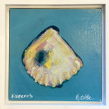“Kumamoto” 8”x8” Original Oyster Painting