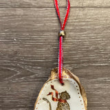 Oyster Shell Large Ornament