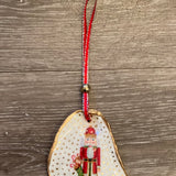 Oyster Shell Large Ornament