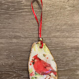 Oyster Shell Large Ornament
