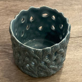 Blue Ceramic Candleholder