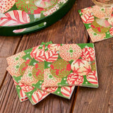 Scandi Ornaments Paper Cocktail Napkins (Pack of 20)