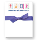 Mahjong with Mah-Girls Mini Notepad