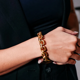 Chunky Square Link Bracelet