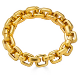 Chunky Square Link Bracelet