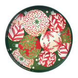Scandi Ornaments 15 Inch Round Tray