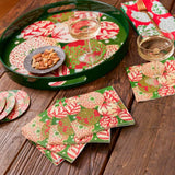 Scandi Ornaments Paper Cocktail Napkins (Pack of 20)