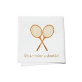 Cocktail Napkins - Make Mine A Double (Set of 4)