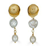 Keshi Pearl Earring