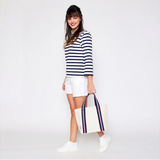 Pink Berry Mini Hamptons Beach Tote Bag