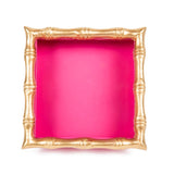 Color Block Pink Chang Mai Tray 6"x6"