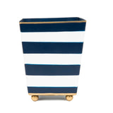 Horizontal Stripe Square Cachepot 4