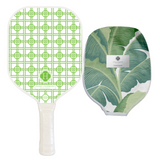 Designer Pickleball Set: Home in Harmony Designs Paddle x Kravet Couture Paddle Cover (Assorted Styles)