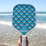 Sea Glass Pickleball Paddle x Home in Harmony Designs