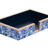 Enameled Guest Towel Tray