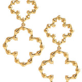 Bamboo Gold Earrings