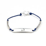 Chappie Bracelet - Navy/Silver - Cape Cod