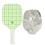 Designer Pickleball Set: Home in Harmony Designs Paddle x Kravet Couture Paddle Cover (Assorted Styles)