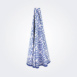 Blue Bamboo Tablecloth