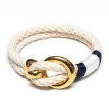 Deckard - Ivory/Navy/White/Gold