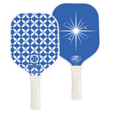 You've Been Schooled Pickleball Paddle in Blue x Home in Harmony Designs