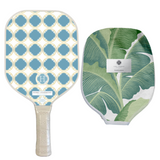 Designer Pickleball Set: Home in Harmony Designs Paddle x Kravet Couture Paddle Cover (Assorted Styles)
