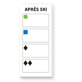 "Apres Ski" Skinnie Notepad