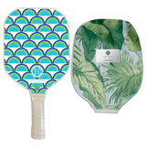 Designer Pickleball Set: Home in Harmony Designs Paddle x Kravet Couture Paddle Cover (Assorted Styles)
