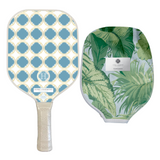 Designer Pickleball Set: Home in Harmony Designs Paddle x Kravet Couture Paddle Cover (Assorted Styles)