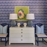 Custom Made Designer Blue Pattern Pillow