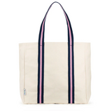 Pink Berry Hamptons Beach Tote Bag
