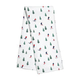 Skier Kitchen Towel