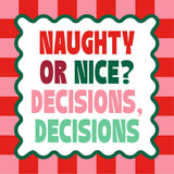 "Decisions Decisions" Cocktail Napkins (Pack of 20)