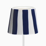 Ceramic Blue Stripe Lamp Shade