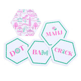 "Let's Mahj" Paper Coasters Set in Gift Box (Set of 24)