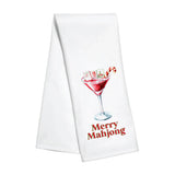 "Merry Mahjong" Kitchen Towel