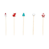 Holiday Cocktail Picks in Gift Box (Assorted Designs)