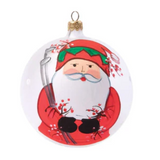 Old St. Nick Golfing Ornament