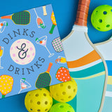 "Dinks & Drinks" Pickleball Cocktail Napkins (Pack of 20)